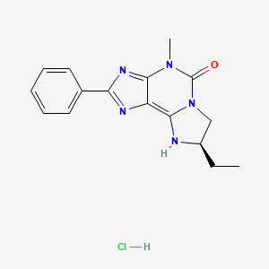 Chemical structure of PSB 11 hydrochloride