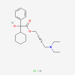 Chemical structure of Oxybutynin chloride