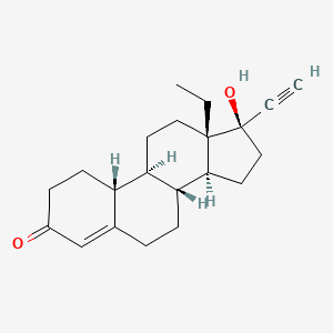 Chemical structure of Levonorgestrel