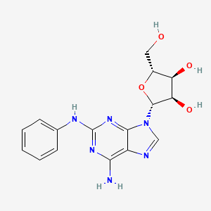 Chemical structure of CV 1808