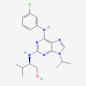 Chemical structure of Purvalanol A
