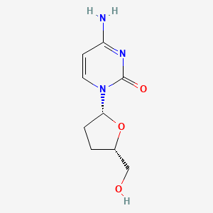Chemical structure of Zalcitabine