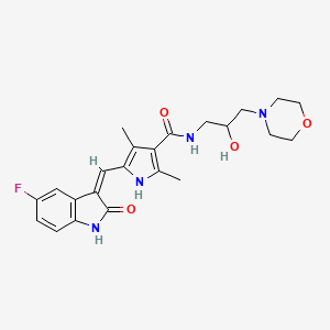 Chemical structure of SU14813