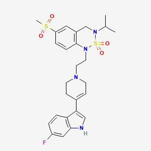 Chemical structure of LY 393558