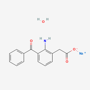 Chemical structure of Amfenac Sodium