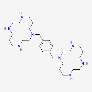 Chemical structure of Plerixafor