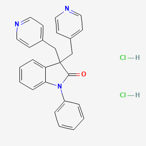 Chemical structure of Linopirdine dihydrochloride