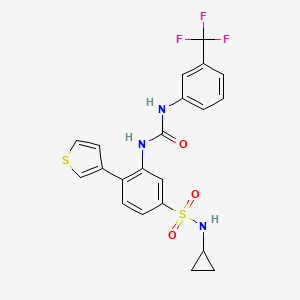 Chemical structure of AGI-6780