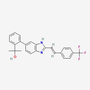 Chemical structure of Mavatrep