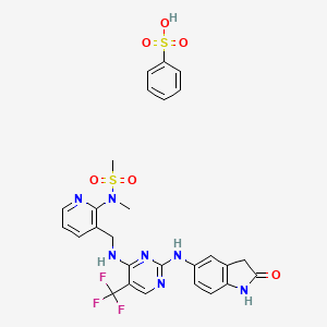 Chemical structure of PF-00562271