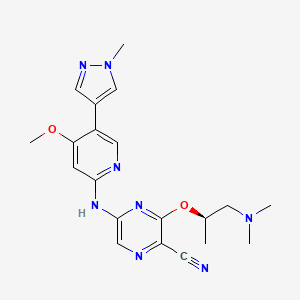 Chemical structure of CCT244747