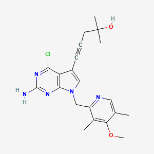 Chemical structure of EC 144