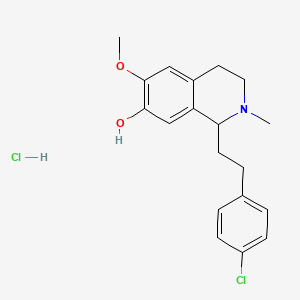 Chemical structure of Ro 04-5595 hydrochloride