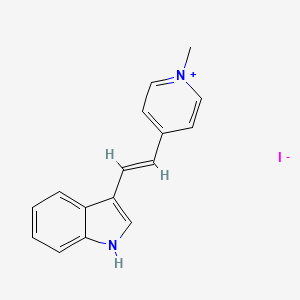 Chemical structure of F16