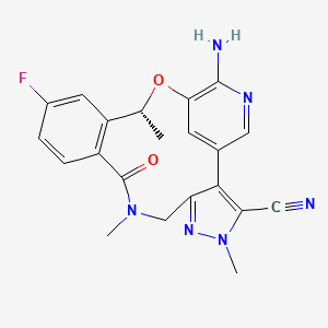Chemical structure of Lorlatinib
