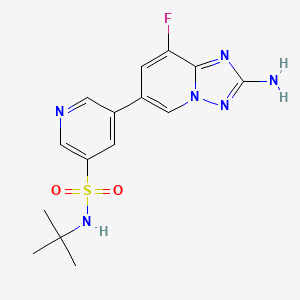 Chemical structure of CZC24832