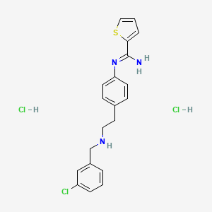 Chemical structure of ARL 17477 dihydrochloride