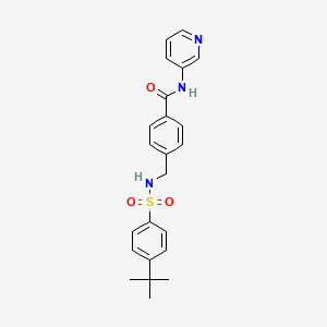Chemical structure of STF 31