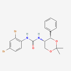 Chemical structure of JNJ 10397049