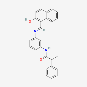 Chemical structure of Salermide