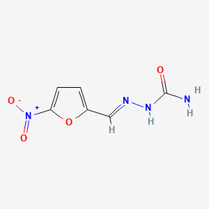 Chemical structure of Nitrofurazone