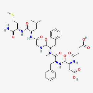 Chemical structure of Senktide