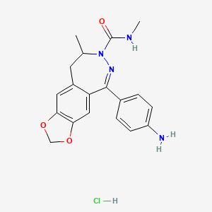 Chemical structure of GYKI 53655 hydrochloride
