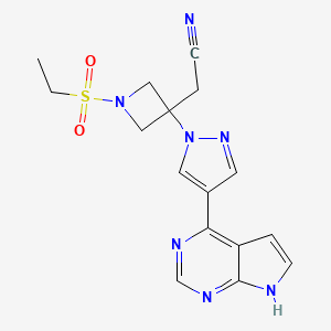 Chemical structure of Baricitinib