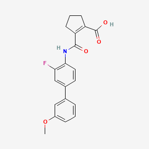 Chemical structure of Vidofludimus