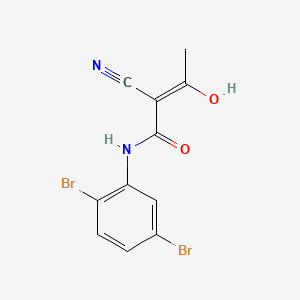 Chemical structure of LFM-A13