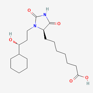 Chemical structure of BW 246C