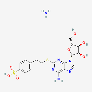 Chemical structure of PSB 0777 ammonium salt