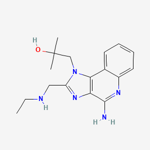 Chemical structure of Gardiquimod