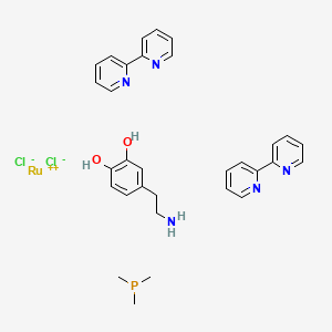 Chemical structure of RuBi-Dopa
