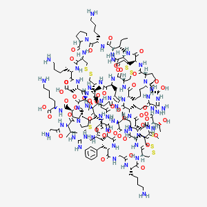 Chemical structure of Agitoxin 2