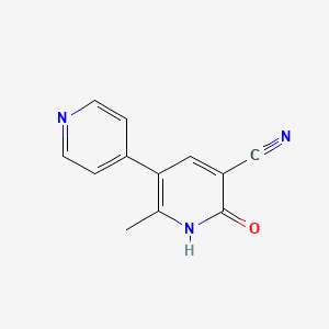 Chemical structure of Milrinone