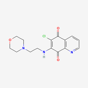 Chemical structure of NSC 663284