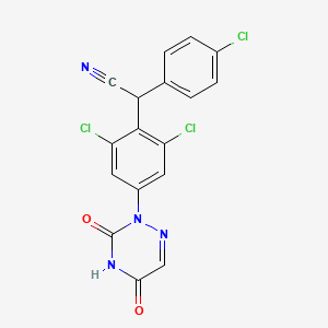 Chemical structure of Diclazuril
