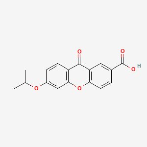 Chemical structure of AH 6809