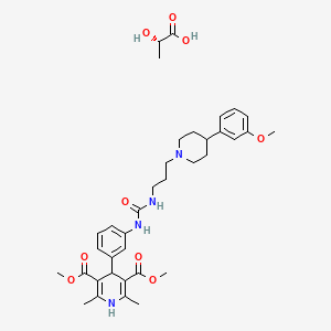 Chemical structure of BMS 193885