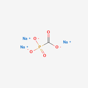 Chemical structure of Foscarnet Sodium