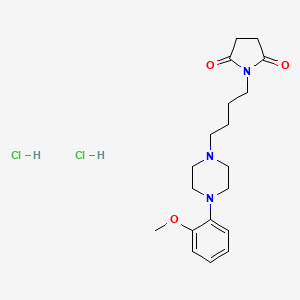 Chemical structure of MM 77 dihydrochloride