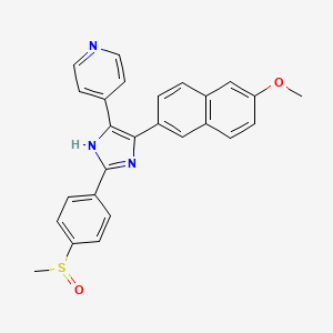 Chemical structure of Tie2 kinase inhibitor
