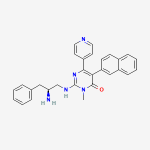 Chemical structure of AMG 548