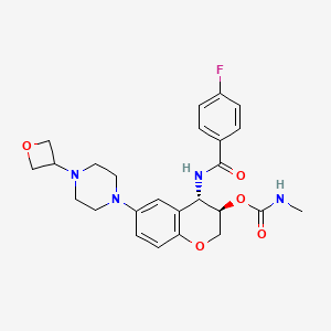 Chemical structure of Cathepsin S inhibitor