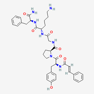 Chemical structure of tcY-NH2