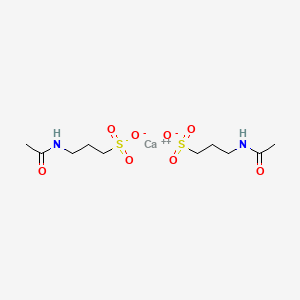 Chemical structure of Acamprosate calcium