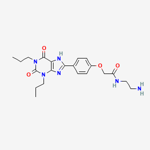 Chemical structure of XAC