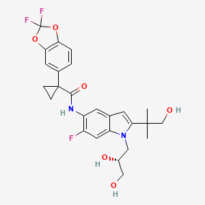 Chemical structure of VX-661