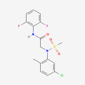 Chemical structure of FPH1 (BRD-6125)